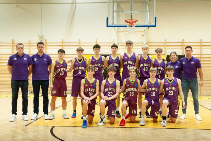 Úvodný zápas European Youth Basketball League proti rakúskemu St.Pôltenu